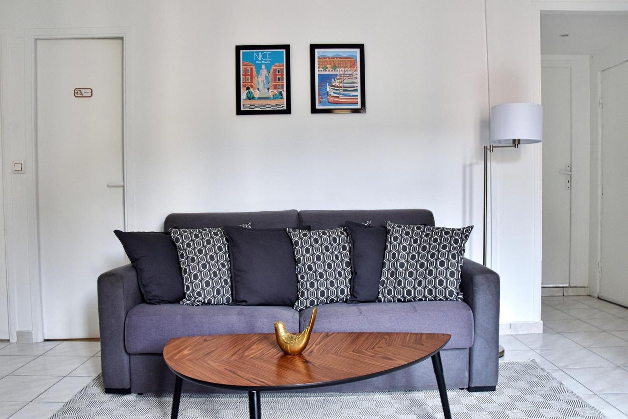 Bel Appartement Au Coeur De Nice Exteriör bild